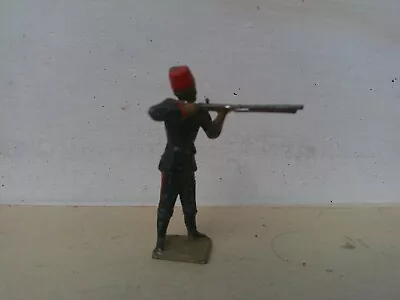 CBG Mignot Turkish Infantry Firing Painted 54mm Vintage Lead Soldier TD • $9.99