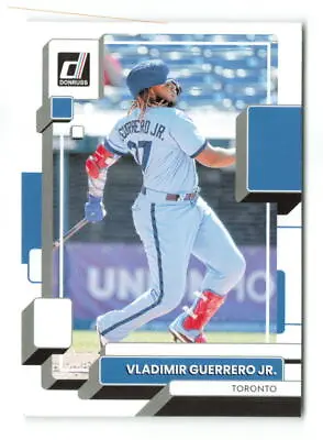 2022 Donruss Vladimir Guerrero Jr. #113 Image Variation: Grey Jersey Blue Jays • $1.05