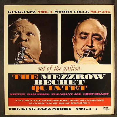 MEZZROW-BECHET QUINTET: Out Of The Gallion STORYVILLE 12  LP 33 RPM UK • $30