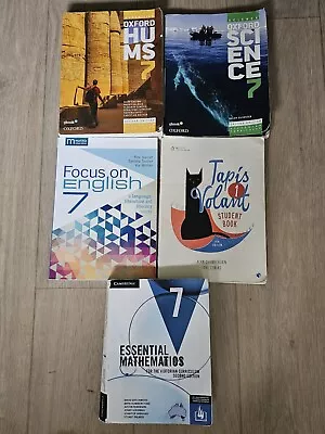 Cambridge Essentials Year 7 Vce Books X5 Vgc Free Postage In Australia  • $80