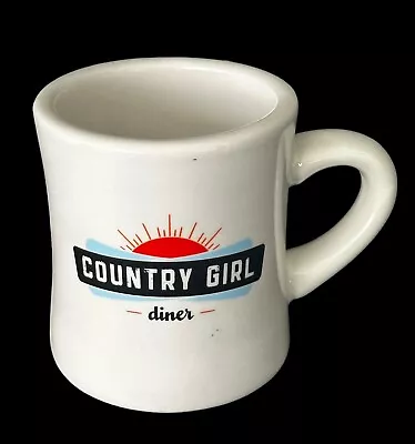 Country Girl Diner Coffee Mug Cup Chester Vermont Restaurant Heavyweight Vintage • $19.95