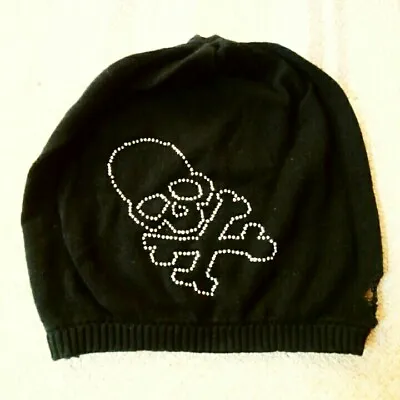 Mastermind JAPAN GLASS Beads Beanie Color: Black Size: M Material: 100% Cotton • $320