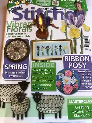 Mary Hickmott's NEW STITCHES Magazine - No. 203 - March 2010 • £3.80