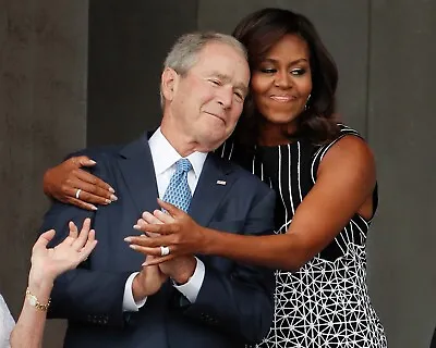 Michelle Obama George W Bush 8X10 Photo Print • $4.99