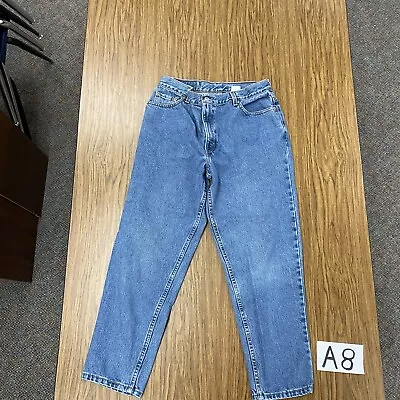 Vintage Levi’s 14m 550 Mom Jeans Denim 90s USA Blue  • £31.66