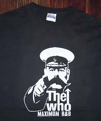 T Shirt Vintage Y2K The Who Maximum R&B British Rock Band Concert Size XL • $19.99