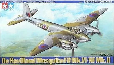 Tamiya 61062 1/48 Aircraft Model Kit De Havilland Mosquito FB Mk.VI/NF Mk.II • $21.90