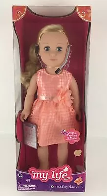 My Life As Wedding Planner 18  Doll Blond Blue Eyes Retired 2016 Our Generation • $99.95