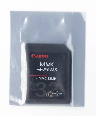 NEW Canon 32MB MEGABYTE MMC MultiMediaCard Plus MMC-32MH Camera Memory Card • $19.99
