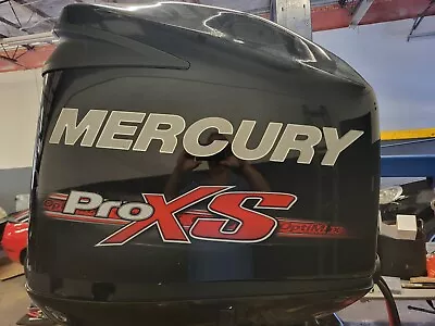2016 2017 Mercury 250XS PRO 20 Inch Shaft Outboard Motor 2 Stroke RUNS MINT! • $14900