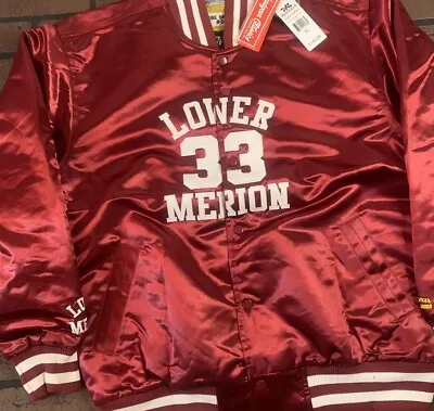 KOBE LOWER MERION Headgear Classics Streetwear Red Jacket ~Never Worn~ XL • $147