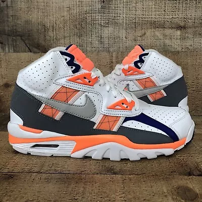 Nike Air Trainer SC High Bo Jackson Auburn White Orange DV2212-100 Mens Size 8.5 • $129.94