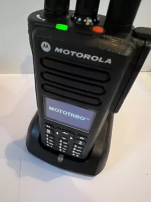 XPR7550e VHF MOTOTRBO Portable Radio - Technician Tested With New Front Cover! • $399