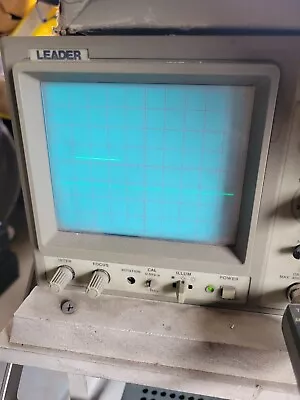 VTG Leader 1060 Dual-Channel 60MHz Analog Oscilloscope - Tested Working • $149.95