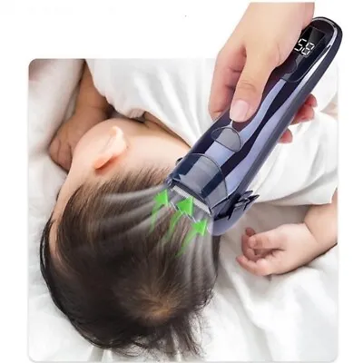 $36.80 • Buy Washable Electric Vacuum Suction Baby Hair Clipper Haircut Kit Children Trimmer