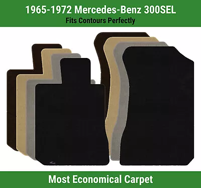 Lloyd Velourtex Front Row Carpet Mats For 1965-1972 Mercedes-Benz 300SEL  • $93.99