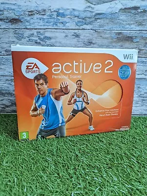 Wii EA Sports Active 2 Personal Trainer With Heart Rate Monitor Read Descript. • £18