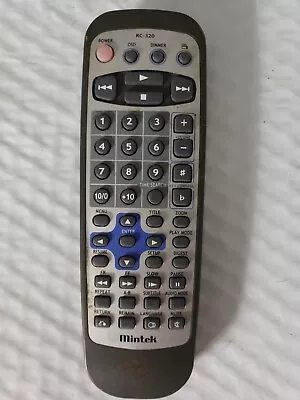 Mintek RC-320H Remote Control For DVD-1500 DVD2110 DVD-2110 DVD2580 • $10.99