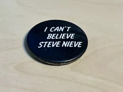 Vintage I Can't Believe Steve Nieve 1.25  Pin Badge Elvis Costello Attractions • £10.99