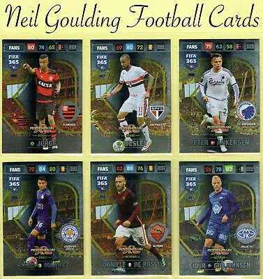 Panini FIFA 365 2016-2017 ☆ DEBUT/VETERAN ☆ [Nordic] Football Cards #406 To #423 • £0.99