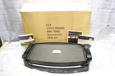 $131.59 • Buy Wolfgang Puck Reversible Electric Grill/Griddle BRGG0050 Missing Power Cord