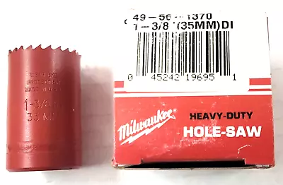 49-56-1370 Milwaukee 1-3/8  H.D. Hole Saw Vari Pitch New Old Stock • $10.99