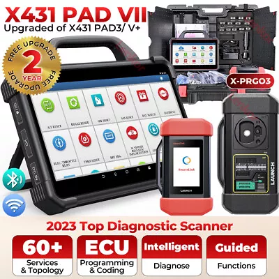 LAUNCH X431 PAD VII PAD 7 X-PROG 3 Car Diagnostic Scanner Key Programming Coding • $529