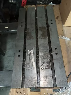 30  X 14  Steel Weld 3 T-Slot Table Cast Iron Layout Plate Fixture • $400