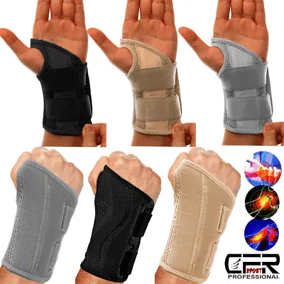Left Right Wrist Hand Support Brace Splint Carpal Tunnel Sprain Arthritis Pain • $7.69