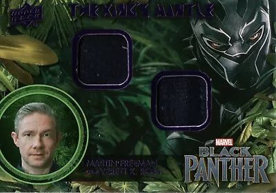 Black Panther Martin Freeman (Everett K Ross) Dual Costume Relic Card KM-ER • $24.87