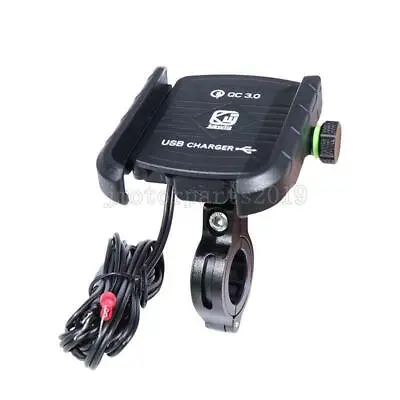 USB Charger Phone Holder Mount For Suzuki Boulevard C50 C90 C109R M50 M90 M109R • $22.66