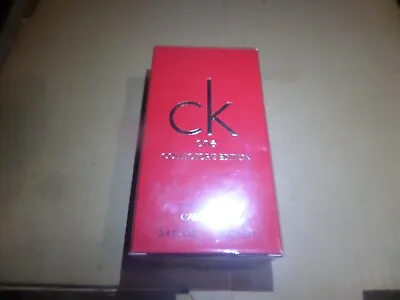 Ck One Collectors Edition Calvin Klein Men Cologne Spray 3.4 Oz Sealed Box • $54.90