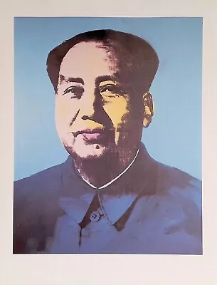 Andy Warhol Illustration Artwork Mao Tse Tung 1970's • $8.99