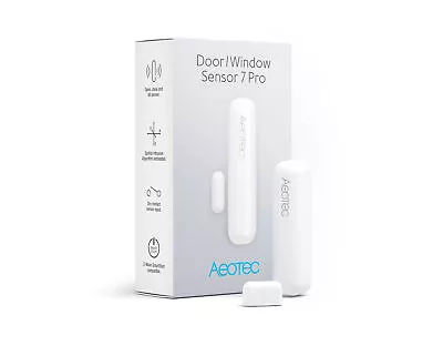 $49.99 • Buy ~NEW~ Aeotec Door/Window Sensor 7 Pro W/ Tilt Sensor, Gen7 Z-Wave Plus [ZWA012]