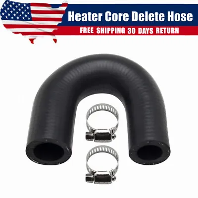 $10.69 • Buy LS Heater Core Bypass Delete Hose Coolant Crossover W/ Clamps Chevy Pontiac