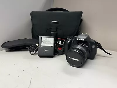 Canon EOS 600D 18.0MP DSLR Camera Black EF-S 18-55mm IS II Lens -Good Condition • £179.99