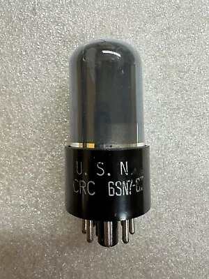 1943 RCA USN CRC 6SN7GT Grey Glass Low Noise Tube VT-231 • $60