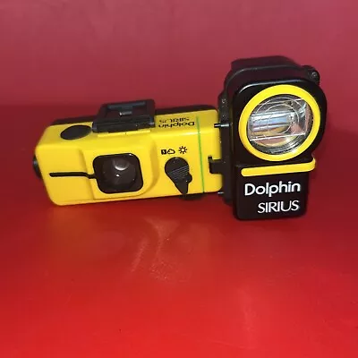 £24.99 • Buy Dolphin Sirius Underwater Camera With Flash Unit Vgc