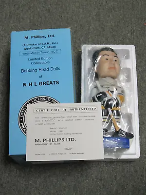 Mario Lemieux #66 Pittsburgh Penguins 1993 Sam Bobblehead Doll Nib /5000 • $39.50