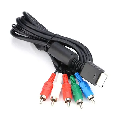 £8.09 • Buy AV Cable AV Multi Out To Component Video / Audio Cable For Sony Playstation PS2