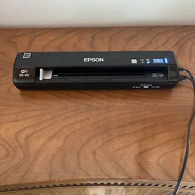Epson WorkForce DS-40 Wireless Portable Color Document Scanner • $34.99