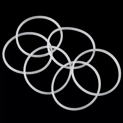 4Pcs Replacement Gaskets Rubber Seal Ring For Magic Bullet Flat Cross Blade: Sb • £3.47