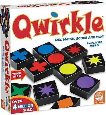 Mindware | Qwirkle UK Edition (NEW) | Board Game | Ages 5+ | 2-4 Players |...  • £31.90