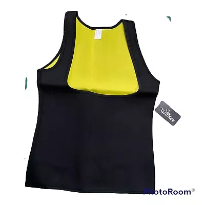 GainKee Neoprene Sweat Waist Trainer Vest For Weight Loss Women Slimming Size M • £12.05