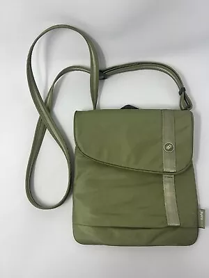 Pacsafe SlingSafe 100 Purse Sling Anti-Theft Safety Cross Body Bag Green • $18.99