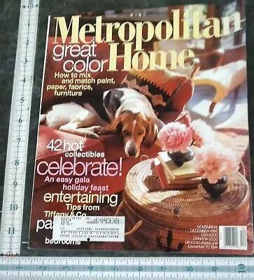 Metropolitan Home Magazine November December 1994 • $7.49