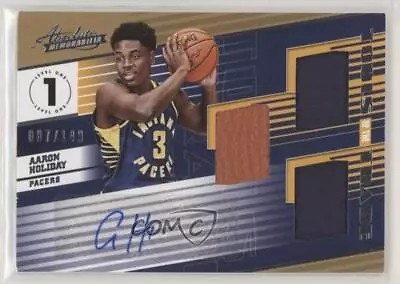 2018-19 Panini Absolute Memorabilia /149 Aaron Holiday #T3-AHD Rookie Auto RC • $8.98