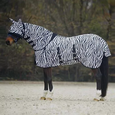 £29.99 • Buy Horse Combo Fly Rug With Mask Pony Full Neck Mesh Protective Sheet Lightweight