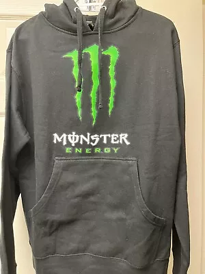 Vintage Y2K Monster Energy Hoodie S Unleash The Beast Black Green NWOT Unworn • $39.99