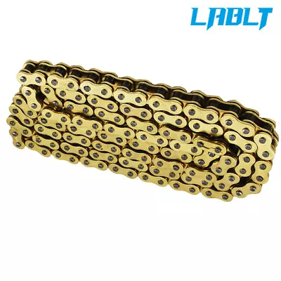 LABLT With O-Ring Drive Chain Gold Color For ATV Motorcycle 525 Pitch 120 Links • $29.25
